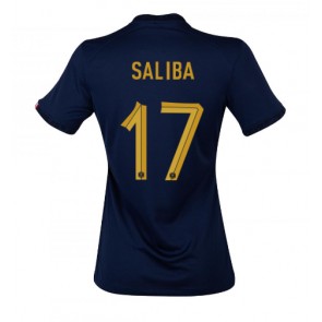 Maillot de foot France William Saliba #17 Domicile Femmes Monde 2022 Manches Courte